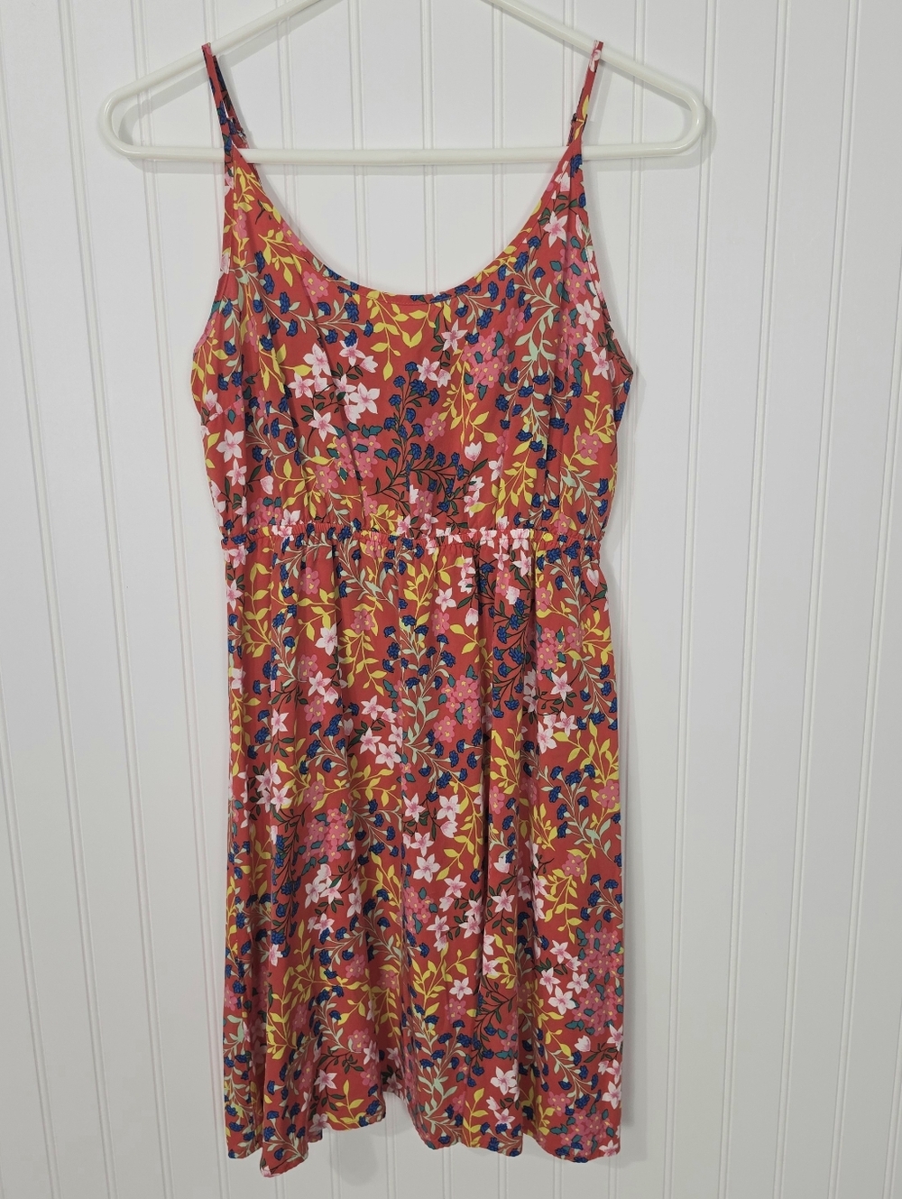 Gap | Sleeveless Floral Sundress Red Small